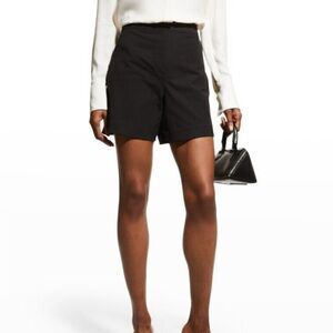 SPANX Black Bermuda Shorts High-Waisted Tailored